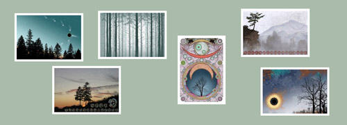 new works, digital collage