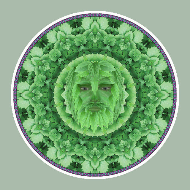 Greenman Mandala, Mandala Art
