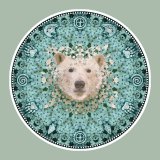 Bear Mandala, mandala art