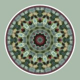 Dragonfly Wheel, Mandala Art