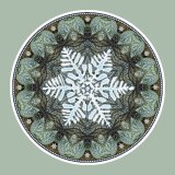 Snowflake Mandala, Mandala Art