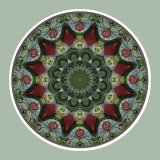 Redflame Wheel, mandala art